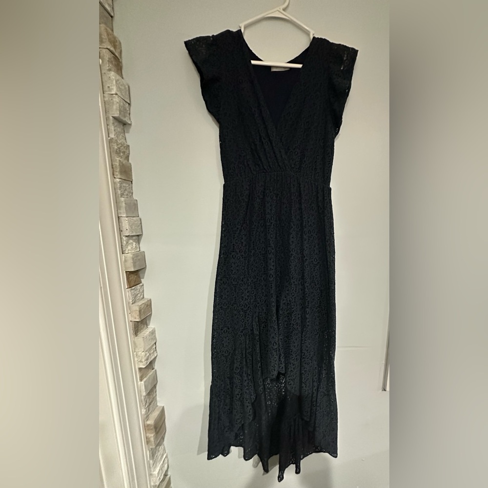 Florencia Navy Lace Dress